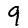 digit 9 mnist